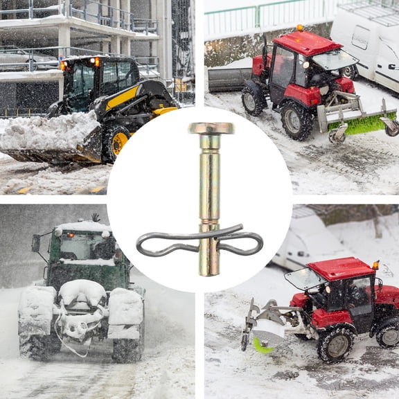 ETHZZLE Replacement Shear Pin and Cotter Pin Set for Snow Blowers, Durable Metal Parts, 1 Complete Set