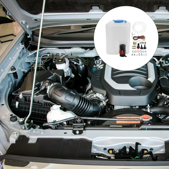 ETHZZLE 1 Set Windshield Washer Reservoir Tank Kit Multi Color for Car Owners in Windshield Cleaning