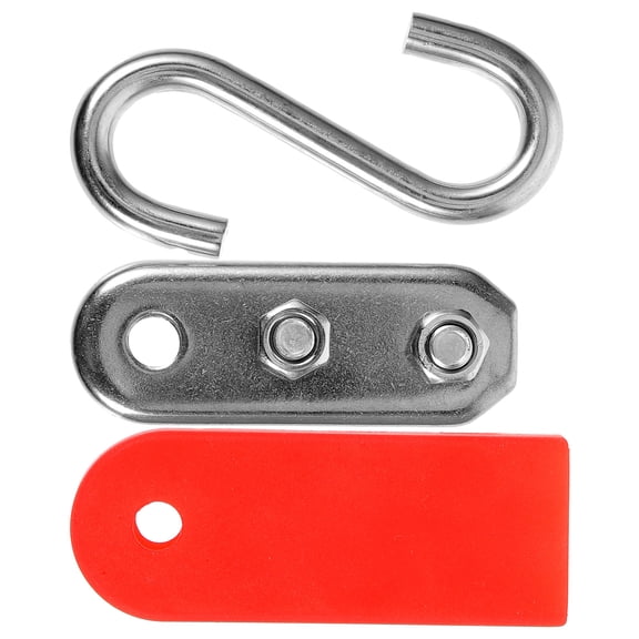 ETHZZLE Stainless Steel Pool Float Hanger Hook Set - Floating Rack for Secure Poolside Storage and Fixation