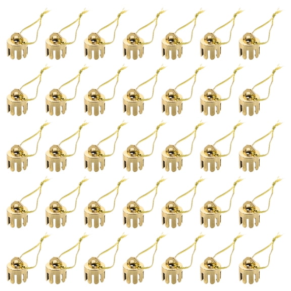 ETHZZLE 1000Pcs Holiday Ornament Caps with Attached Hooks for Easy Hanging and Festive Decoration