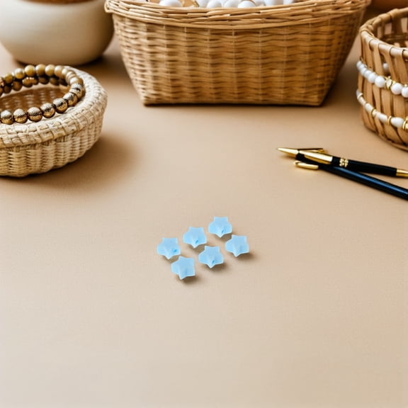 ETHZZLE 100Pcs Universal Fit Knitting Needle Stopper Caps for Craft Projects