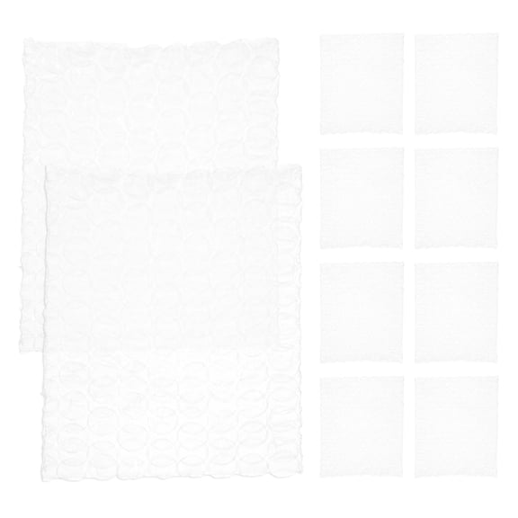 ETHZZLE 100Pcs Shockproof Bubble Pouches Lightweight Cushion Cover Packaging for Small Business