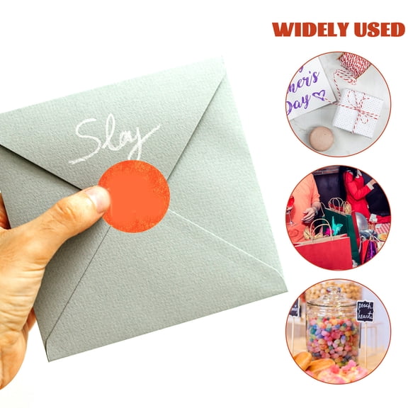 ETHZZLE Red Paper Chinese Traditional Seal Stickers for New Year Decor