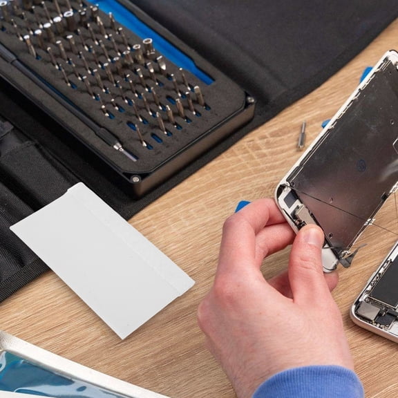 ETHZZLE 100pcs Mini Felt Edge Squeegee Tool For Mobile Phone Decal Film Multi-Function Vinyl Wrap Scraper Wallpaper Film Application Tool For Window Tint Smoother Diy Accessory