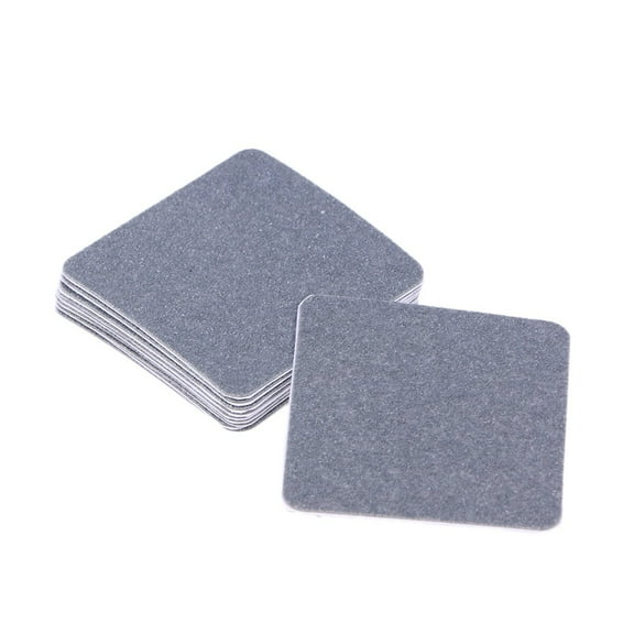 ETHZZLE 10Pcs Washer Foot Pads Grey Anti Skid Mats with Cushioning for Machine Stability