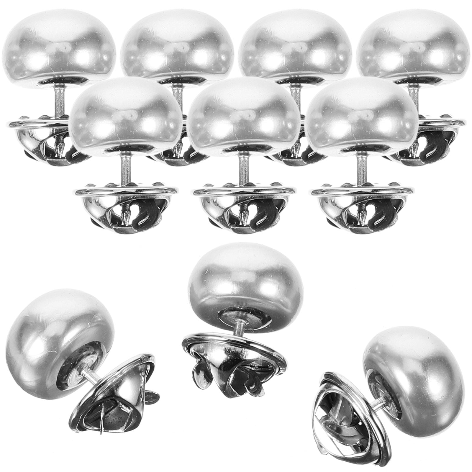 Pin No Color ETHZZLE 10-Pack Assorted Color Button Pins No-Sew Brooches for Clothing ...
