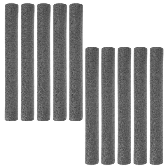 ETHZZLE 10Pcs Black Pe Foam Trampoline Pole Covers Anti Collision Tube Padding Replacement