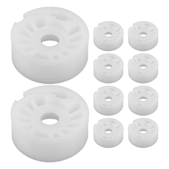 ETHZZLE 10Pcs Window Regulator Repair Kit White with Noise Reduction and Easy Installation