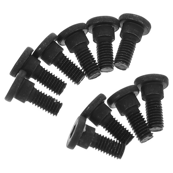ETHZZLE 10-Pack Black Carbon Steel Socket Cap Screws with for Industrial Machines