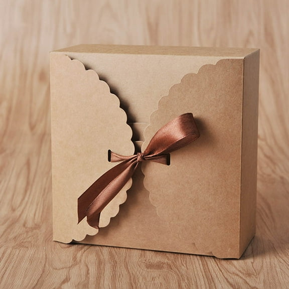 ETHZZLE 10Pcs Baked Goods Boxes Vintage Style for Candles and Small