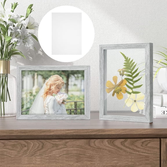 ETHZZLE 10Pcs Clear Plastic Sheets Practical PVC Panels Easy to Cut for Craft and Decoration Use