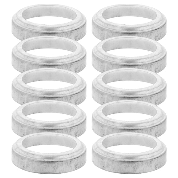 ETHZZLE 10Pcs Column Wraps for Porch Post Skirt Replacement Decorative Metal Post Sleeves