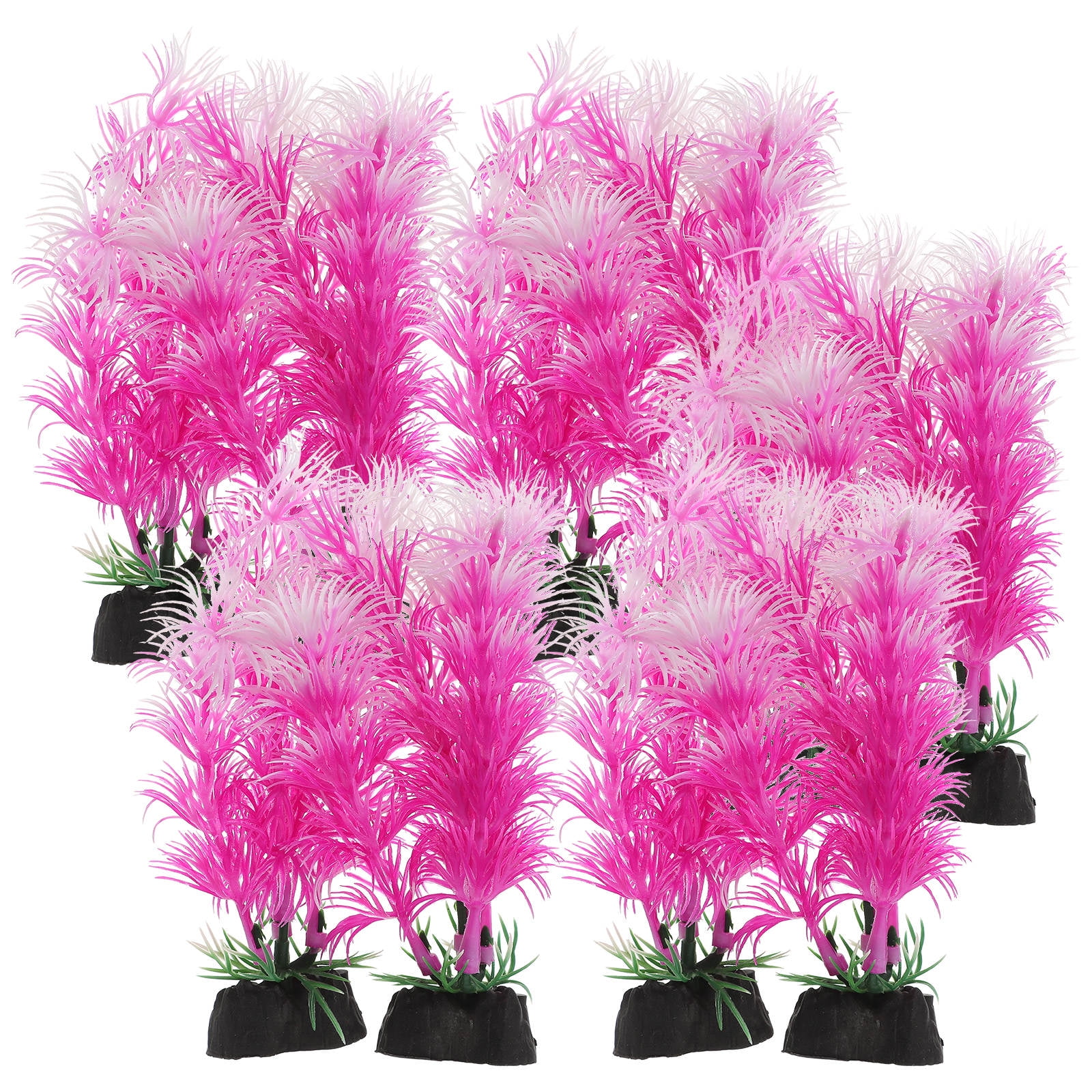 ETHZZLE 10Pcs Decorative Aquarium Grass Aquarium Plant Artificial ...