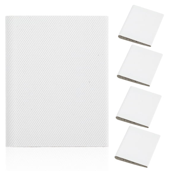 ETHZZLE 10Pcs White PU Polyurethane Door Seal Weather pping for Exterior Door Insulation