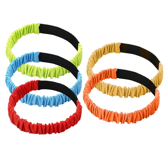 ETHZZLE 10Pcs Elastic Three Legged Race Bands for Teamwork Games and Parent Interaction