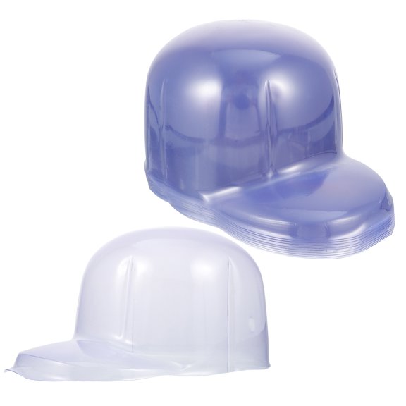 ETHZZLE 10Pcs White Plastic Hat Rack PVC Material Practical Baseball Caps Support and Organizer