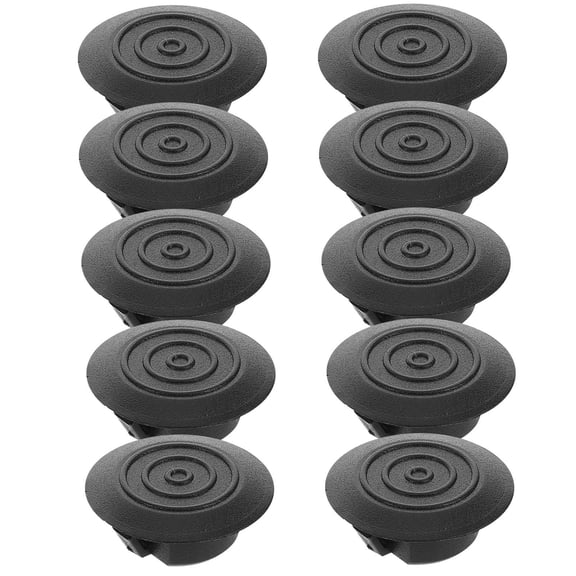 ETHZZLE 10Pcs Plastic Mudguard Drain Plug Black Accessory For Car Body Plugs And Drainage System Upgrade