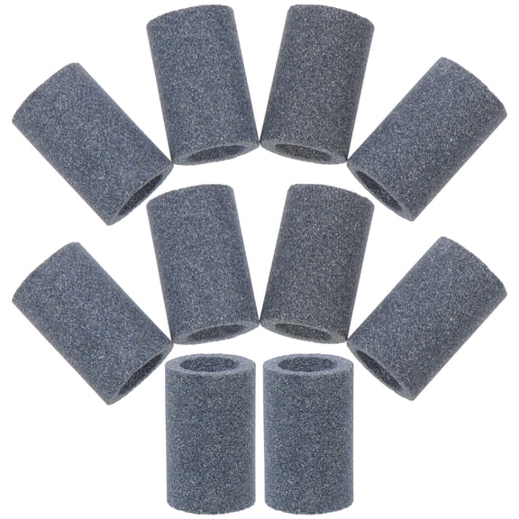 ETHZZLE 10Pcs Professional Grinding Stones Grey for Dart Enthusiasts