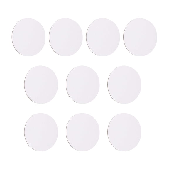 ETHZZLE 10Pcs Pure Cotton Canvas Oil Painting Board White Surface for Artist Drawing and Painting