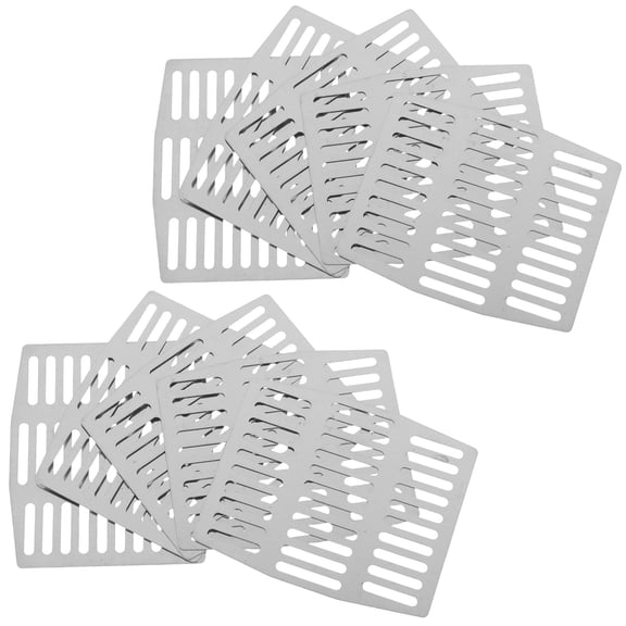 ETHZZLE 10Pcs Spring Stainless Steel Weep Hole Screens Brick Wall Hole Covers Practical Durable