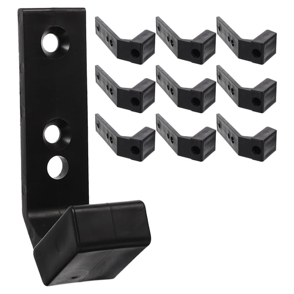 ETHZZLE 10Pcs Squat Rack Resistance Bands Hooks Multifunctional Barbell Holder for Fitness Equipment