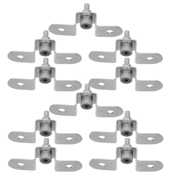 ETHZZLE 10Pcs Heavy Duty Stainless Steel Ceiling Hooks for Hanging Lights and Frames