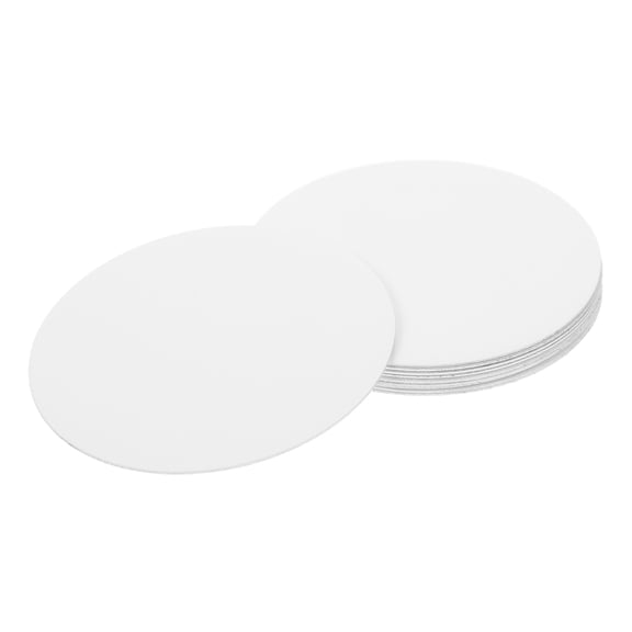 ETHZZLE 10Pcs White Sublimation Aluminum Plates Blank Metal Sheets for DIY Home Creative Projects
