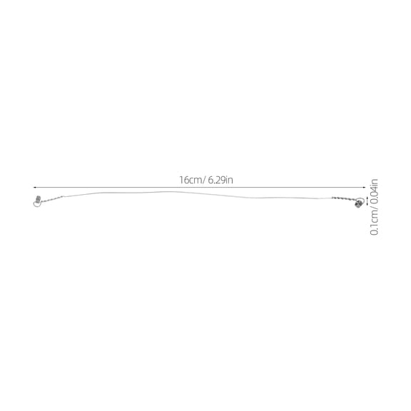 ETHZZLE 10pcs Cheese Slicing Wire Compatible For 7 Inch Cutter - Stainless Steel Cheese Slicer Cutting Wire Butter Slicing Tool Replacement Parts