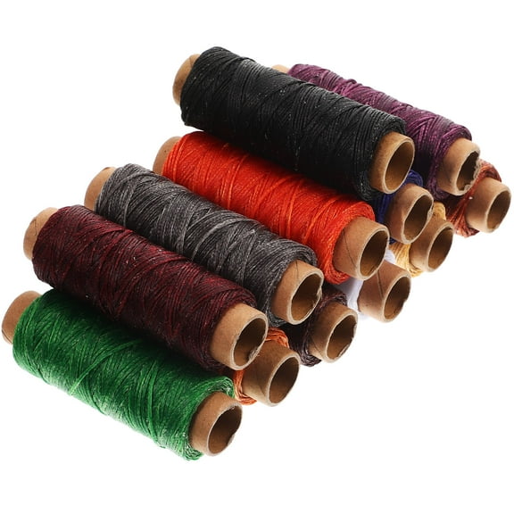 ETHZZLE Polyester Waxed Thread Sewing Kit with Assorted Colors for and Easy Sewing Repairs