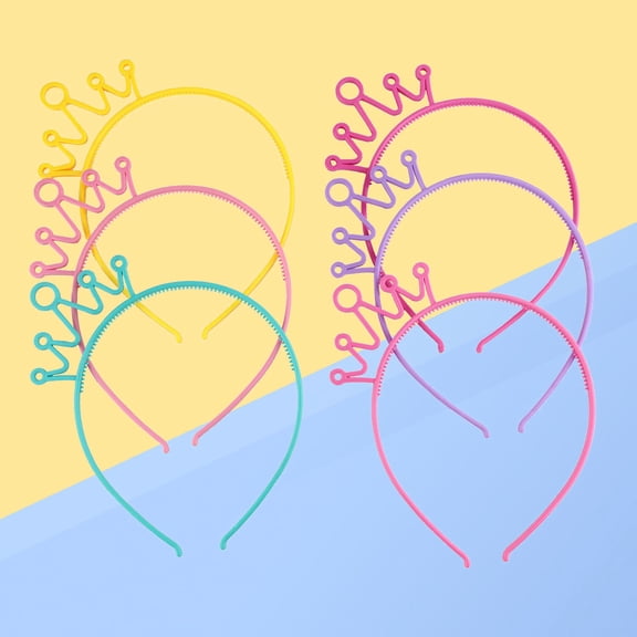 ETHZZLE 12Pcs Party Colorful Headbands for Girls with Assorted Color for Family Members Events