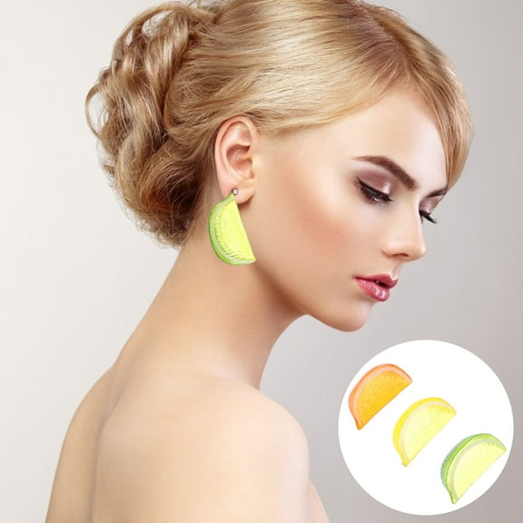 ETHZZLE 12Pcs Plastic Lemon Blocks Simulation Fruit Decor with Fine Craftsmanship for Desktop Display