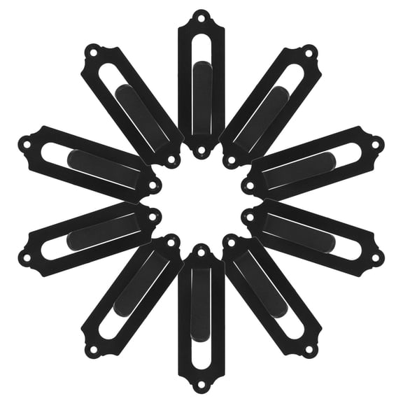 ETHZZLE 12Pcs Steel Skull Wall Mount Hangers Head Mount for Indoor Display