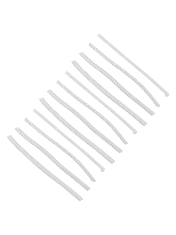 12Pcs Invisible Ring Size Adjusters for Loose Rings White Comfortable Fit