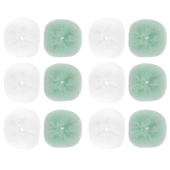 ETHZZLE 12Pcs Plastic Cleaning Balls Assorted Color PP for Household Chores
