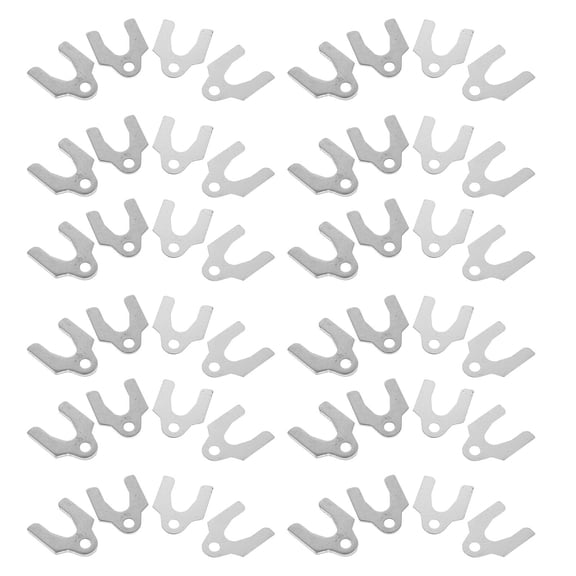 ETHZZLE 144Pcs Universal Automotive Body Panel Shims Kit Weather Resistant and Noise Reducing