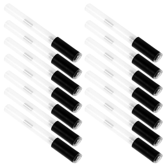 ETHZZLE 15Pcs Empty Fillable Paint Markers in Assorted Colors for Graffiti and Drawing