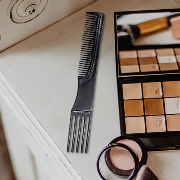 ETHZZLE 15Pcs Portable Hair Styling Combs Black Hairdressing Tool Combs for Comfortable Daily Use