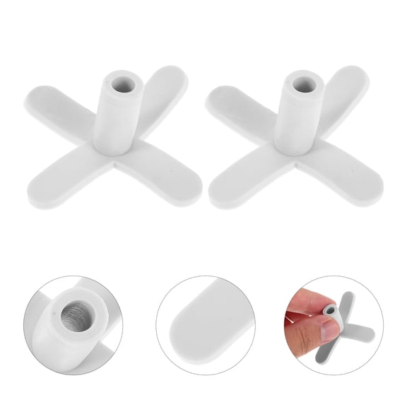 ETHZZLE 15Pcs Universal Sewing Cone Thread Holder White for High Speed Embroidery and Quilting Machines