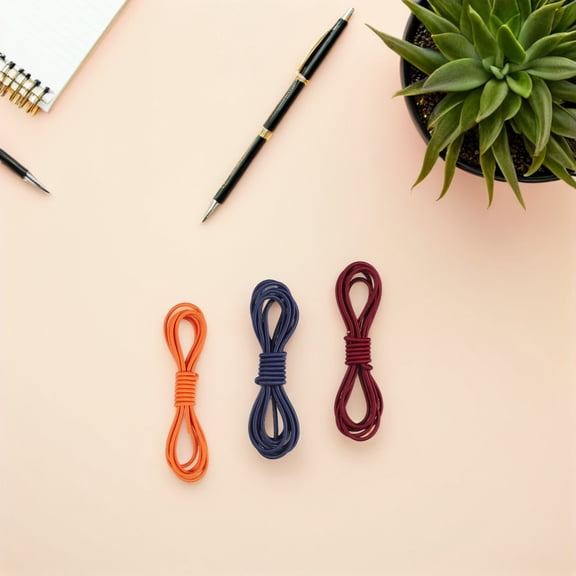 ETHZZLE Elastic Notebook Straps Assorted Color Premium Nylon for Travel Journal Security