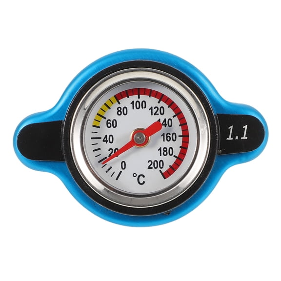 ETHZZLE 1Pack Blue Water Temp Gauge For Automotive Use And Engine Performance Monitoring