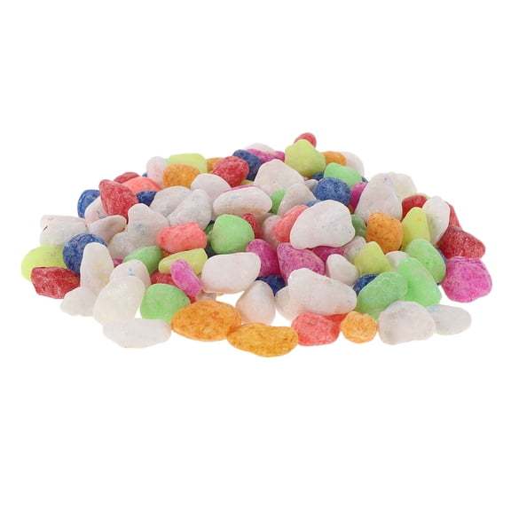 ETHZZLE 1Pack Mixed Color Small Stone Decorations Ideal for Terrarium Gravel and Indoor Plant Pots