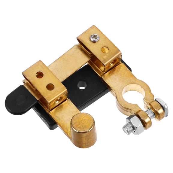 ETHZZLE 1Pack On Off Switch Brass Blade For RV Marine Truck