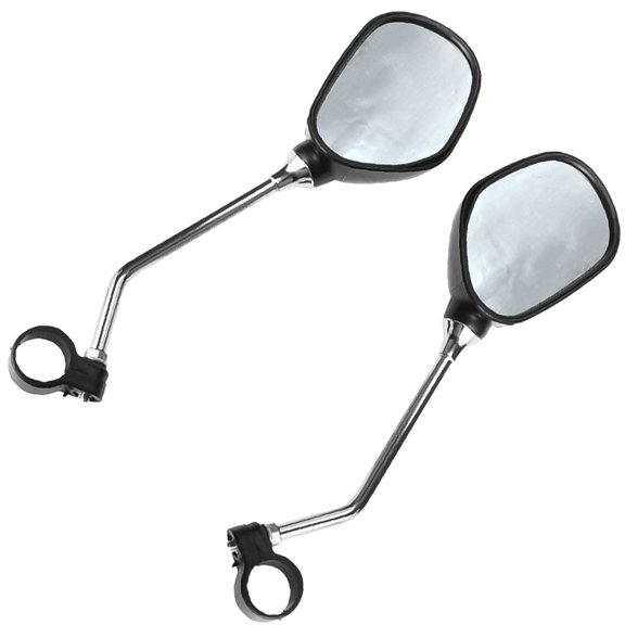 ETHZZLE 1Pair Assorted Color Handlebar Rearview Mirror for Bicycle Durable High Definition Clear View