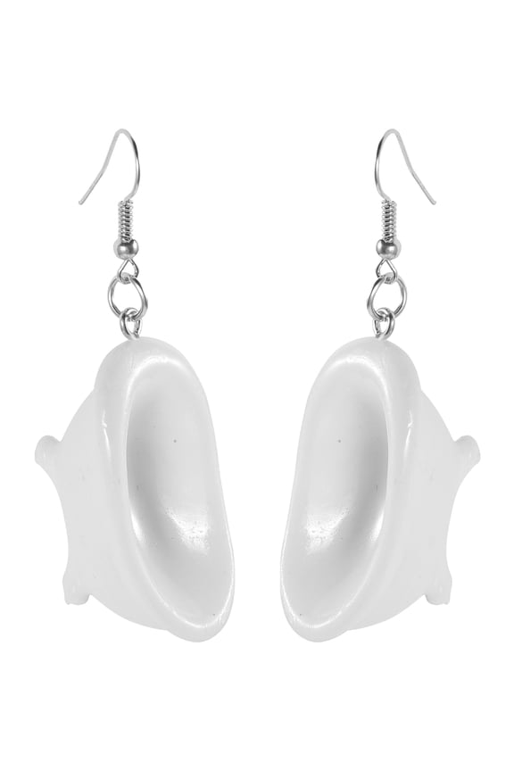 Drop Earrings for Women Bathtub Stud Earrings 1 Pair