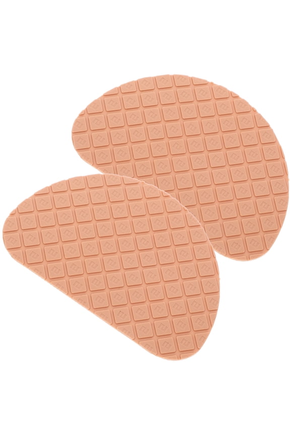 1 Pair Khaki Sneaker Sole Grip Pads Non- Shoe Protectors Cushioning for Enhanced Traction