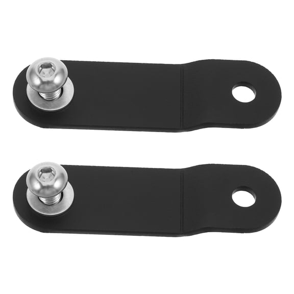 ETHZZLE 1 Pair Motorcycle Gas Lift Kit Metal Riser in Black for Improved Stability and Simple Installation