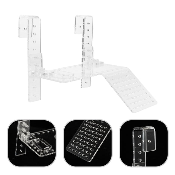 ETHZZLE 1Pc Reptile Dock Turtle Basking Platform Durable Acrylic Turtle Tank Accessory