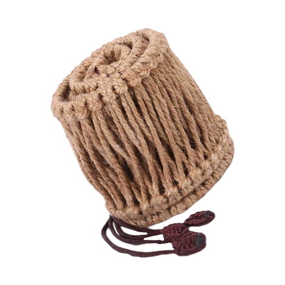 ETHZZLE Handmade Ethereal Brown Hemp Rope Drum Wrapping Cord for Decoration and Craft Projects