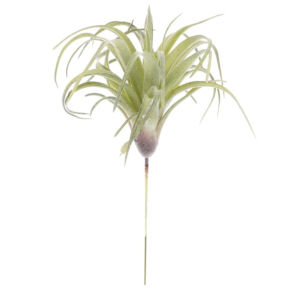 ETHZZLE 1Pc Green Artificial Plant Bromeliad for Home Marriage Party and Office Decoration