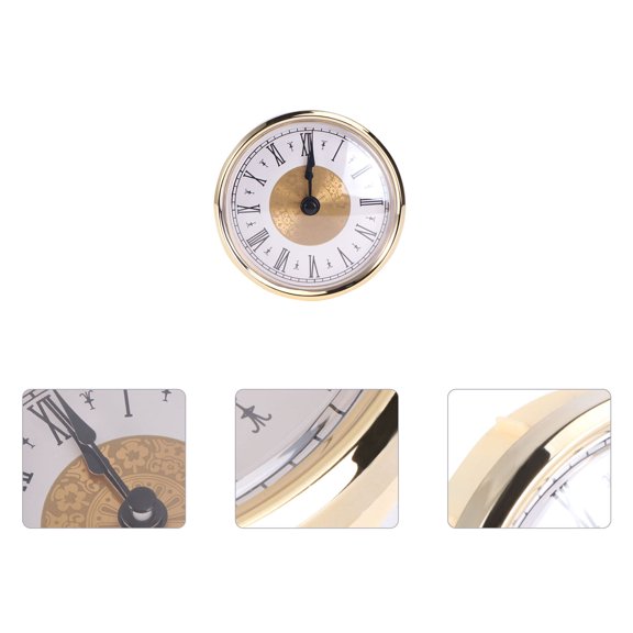 ETHZZLE 1Pc Decorative Quartz Clock Core for Wall Replacement with Assorted Color Finish